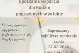 Spotkanie dla Rodzin pogrążonych w żałobie